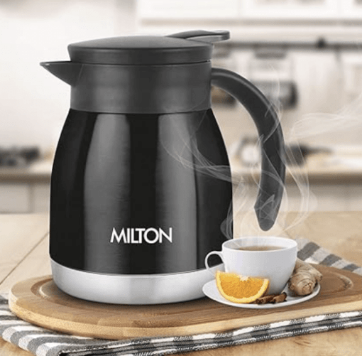 Milton Bistro 600 Thermosteel Carafe, 495 ml, Black - Image 3